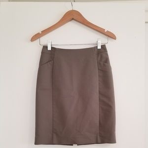 Olive H&M Pencil Skirt